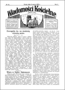Wiadomości Kościelne : przy kościele św. Jakóba 1931-1932, R. 3, nr 15