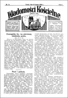 Wiadomości Kościelne : przy kościele św. Jakóba 1933-1934, R. 5, nr 12