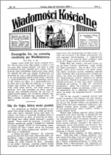 Wiadomości Kościelne : przy kościele św. Jakóba 1933-1934, R. 5, nr 22