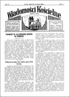 Wiadomości Kościelne : przy kościele św. Jakóba 1933-1934, R. 5, nr 43