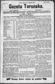 Gazeta Toruńska 1893, R. 27 nr 2