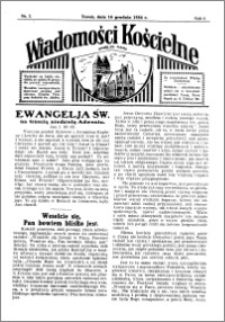 Wiadomości Kościelne : przy kościele św. Jakóba 1934-1935, R. 6, nr 3