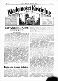 Wiadomości Kościelne : przy kościele św. Jakóba 1934-1935, R. 6, nr 9