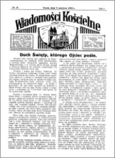 Wiadomości Kościelne : przy kościele św. Jakóba 1934-1935, R. 6, nr 28