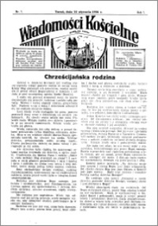 Wiadomości Kościelne : przy kościele św. Jakóba 1935-1936, R. 7, nr 7