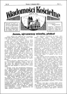 Wiadomości Kościelne : przy kościele św. Jakóba 1935-1936, R. 7, nr 36