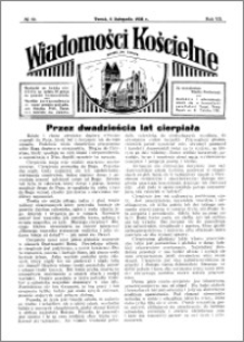 Wiadomości Kościelne : przy kościele św. Jakóba 1935-1936, R. 7, nr 50