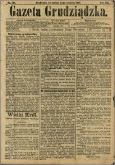 Gazeta Grudziądzka 1907.12.21 R.14 nr 153 + dodatek
