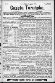 Gazeta Toruńska 1893, R. 27 nr 17