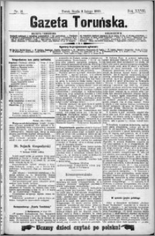 Gazeta Toruńska 1893, R. 27 nr 31