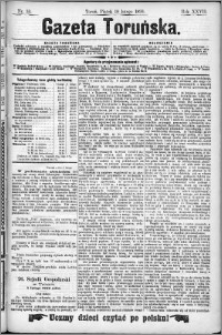 Gazeta Toruńska 1893, R. 27 nr 33