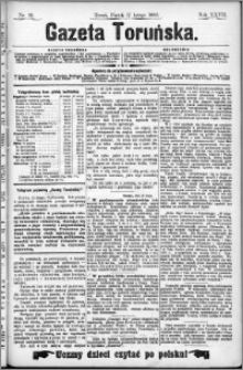 Gazeta Toruńska 1893, R. 27 nr 39