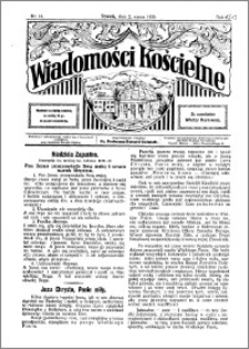 Wiadomości Kościelne : przy kościele Toruń-Mokre 1929-1930, R. 1, nr 14