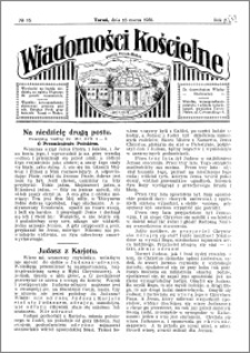 Wiadomości Kościelne : przy kościele Toruń-Mokre 1929-1930, R. 1, nr 16