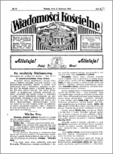 Wiadomości Kościelne : przy kościele Toruń-Mokre 1929-1930, R. 1, nr 21