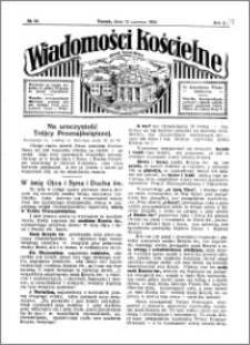 Wiadomości Kościelne : przy kościele Toruń-Mokre 1929-1930, R. 1, nr 29