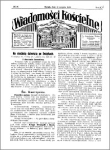 Wiadomości Kościelne : przy kościele Toruń-Mokre 1929-1930, R. 1, nr 37