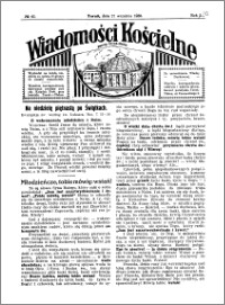 Wiadomości Kościelne : przy kościele Toruń-Mokre 1929-1930, R. 1, nr 43