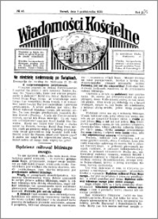 Wiadomości Kościelne : przy kościele Toruń-Mokre 1929-1930, R. 1, nr 45