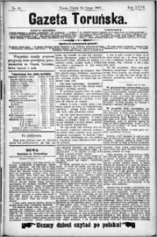 Gazeta Toruńska 1893, R. 27 nr 45