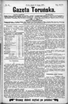 Gazeta Toruńska 1893, R. 27 nr 46