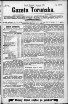 Gazeta Toruńska 1893, R. 27 nr 81