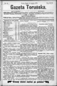 Gazeta Toruńska 1893, R. 27 nr 85