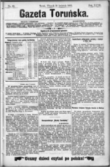 Gazeta Toruńska 1893, R. 27 nr 88