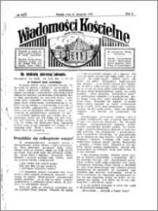 Wiadomości Kościelne : przy kościele Toruń-Mokre 1930-1931, R. 2, nr 1