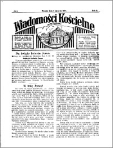 Wiadomości Kościelne : przy kościele Toruń-Mokre 1930-1931, R. 2, nr 6