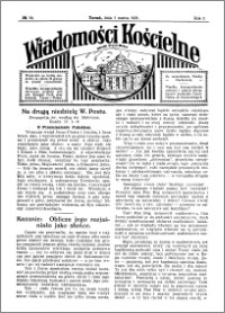 Wiadomości Kościelne : przy kościele Toruń-Mokre 1930-1931, R. 2, nr 13