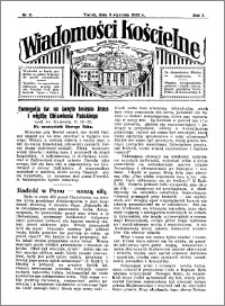 Wiadomości Kościelne : przy kościele Toruń-Mokre 1931-1932, R. 3, nr 6