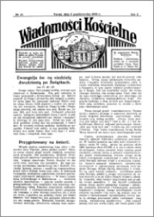 Wiadomości Kościelne : przy kościele Toruń-Mokre 1931-1932, R. 3, nr 45