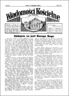 Wiadomości Kościelne : przy kościele Toruń-Mokre 1935-1936, R. 7, nr 49