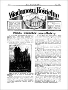 Wiadomości Kościelne : przy kościele Toruń-Mokre 1936-1937, R. 8, nr 1