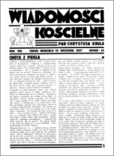 Wiadomości Kościelne : przy kościele Toruń-Mokre 1936-1937, R. 8, nr 43