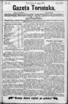 Gazeta Toruńska 1893, R. 27 nr 187
