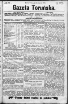 Gazeta Toruńska 1893, R. 27 nr 188