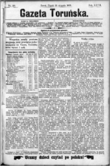 Gazeta Toruńska 1893, R. 27 nr 195