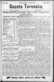 Gazeta Toruńska 1893, R. 27 nr 206