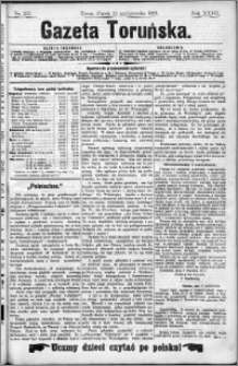 Gazeta Toruńska 1893, R. 27 nr 237