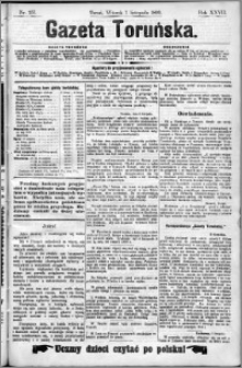 Gazeta Toruńska 1893, R. 27 nr 257