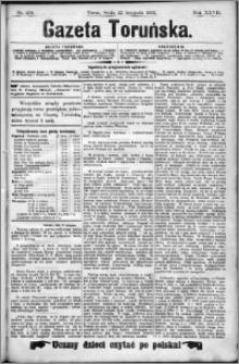 Gazeta Toruńska 1893, R. 27 nr 270