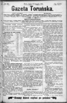 Gazeta Toruńska 1893, R. 27 nr 275