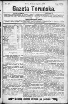 Gazeta Toruńska 1893, R. 27 nr 279