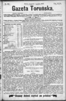 Gazeta Toruńska 1893, R. 27 nr 282