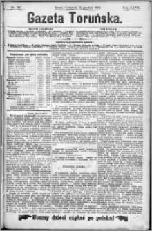 Gazeta Toruńska 1893, R. 27 nr 287