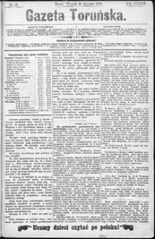 Gazeta Toruńska 1894, R. 28 nr 11