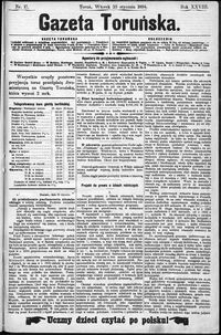 Gazeta Toruńska 1894, R. 28 nr 17