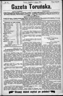 Gazeta Toruńska 1894, R. 28 nr 27